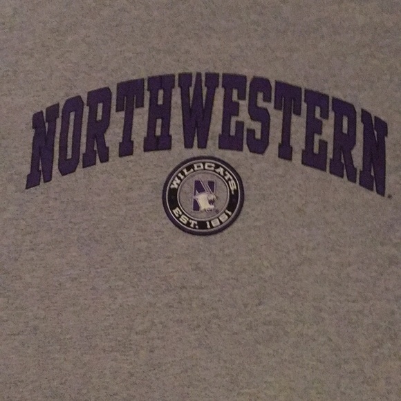 Northwestern Wildcats T Shirt XL. Campus Colors. - Picture 2 of 3